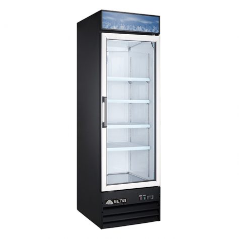 Berg 9.1 cu ft Swinging Glass door Refrigerator Merchandiser 21 5/8